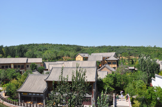 旅游古建筑小镇