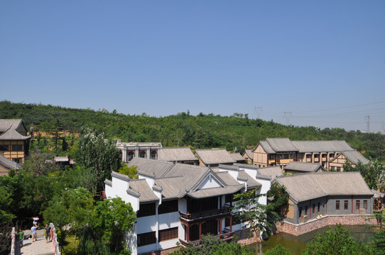 旅游古建筑小镇