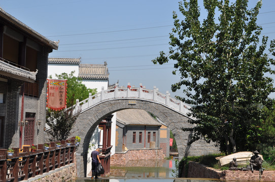 旅游古建筑小镇