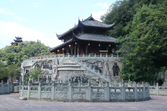 重庆蚩尤九黎城风光