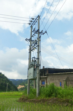 农村变压电力设施