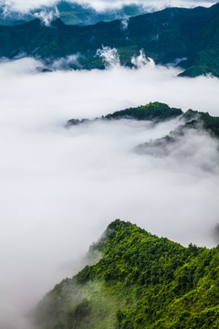 避暑胜地苏马荡云海飘渺