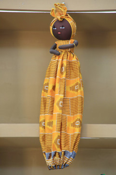 非洲工艺品女娃娃