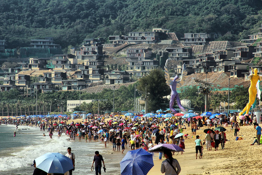 深圳大梅沙海滨风景