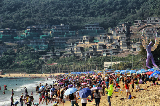 深圳大梅沙海滨风景