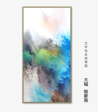 抽象油画