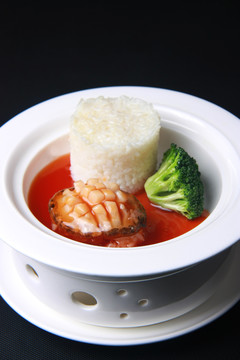 鲍鱼捞饭