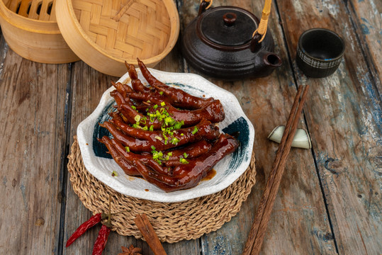 家常酱鸡爪