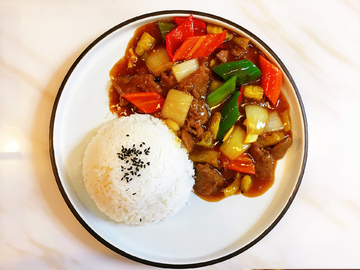 野山椒牛肉饭