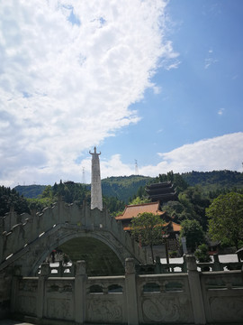 重庆蚩尤九黎城风光