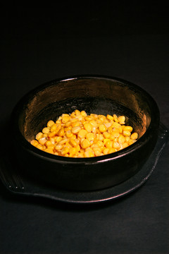 石锅烤玉米粒