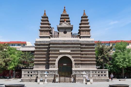 内蒙呼和浩特五塔寺