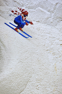 滑雪运动员模型