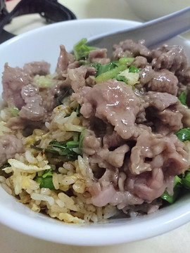 肉炒饭