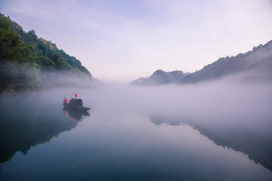 雾漫小东江9