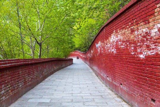 忻州五台山红墙