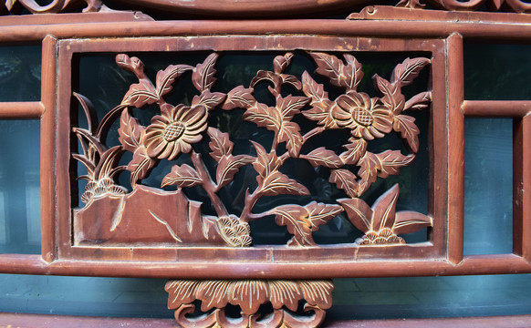 中式木雕花纹