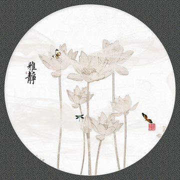 高雅国画