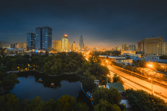 乌鲁木齐夜景