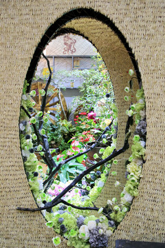 园艺插花展示