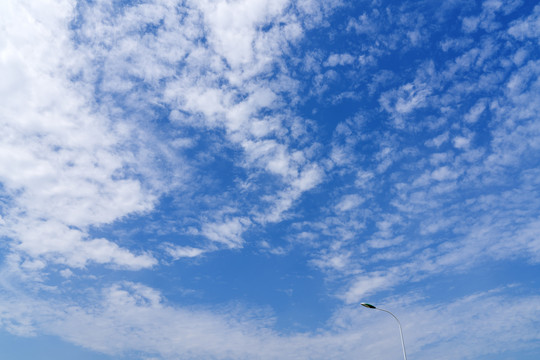 天空蓝天白云背景