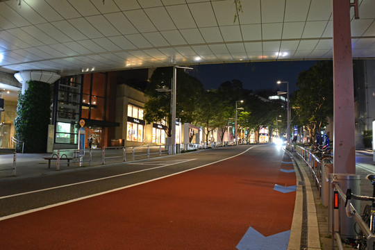 东京街头夜景