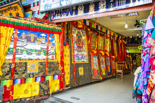 西藏拉萨商业步行街
