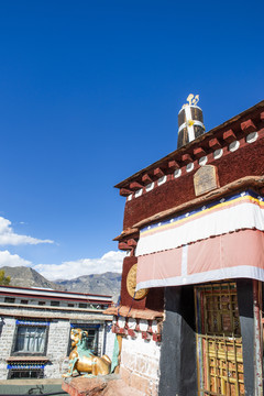 西藏佛教建筑特写