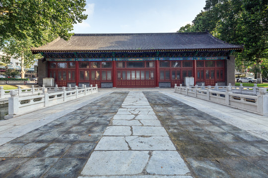 济南珍珠泉古建筑