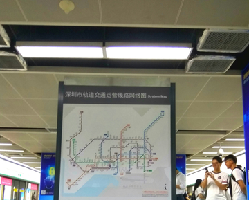 深圳地铁线路图