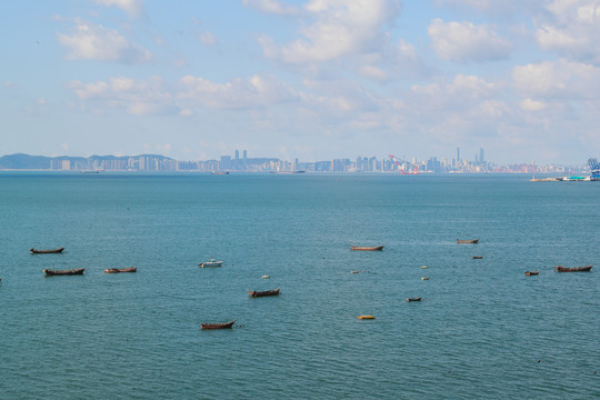 大连湾海港码头