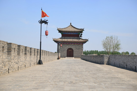 广府古城城墙角楼