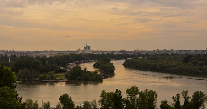 萨瓦河与多瑙河交汇处