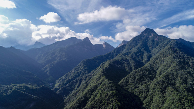 牯牛降群峰