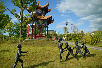 凉亭建筑风景