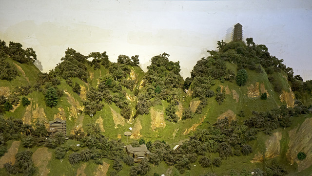 都江堰景区沙盘模型