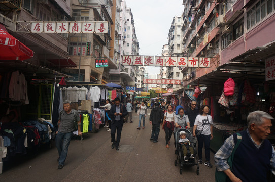 香港市井民众生活