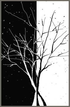 现代玄关画