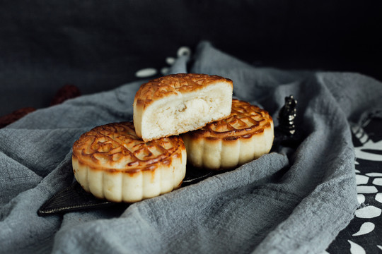奶皮月饼