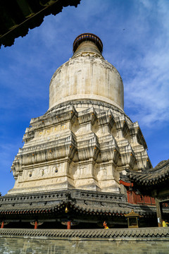 忻州五台山塔院寺白塔