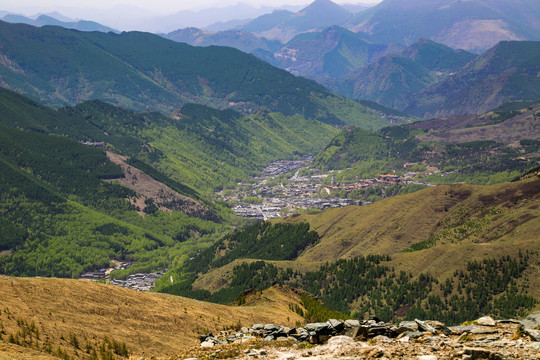 忻州五台山北台风光