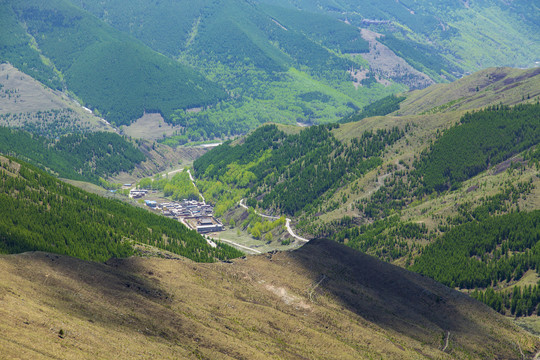 忻州五台山北台风光