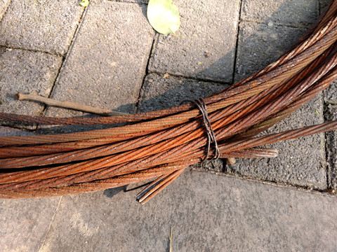 废旧钢缆