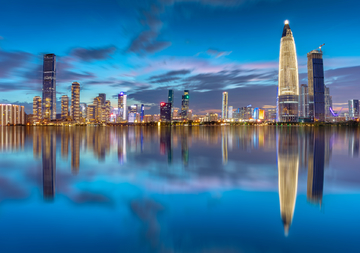 深圳湾后海夜景