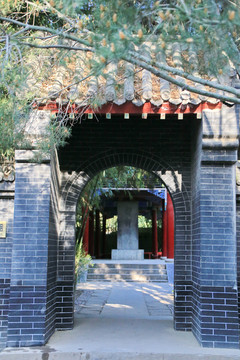 邯郸碑林大门