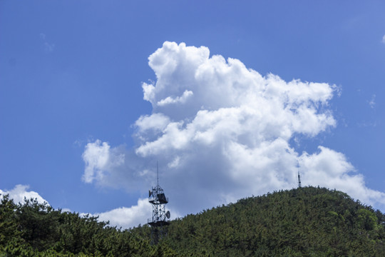 蓝天白云天空云彩