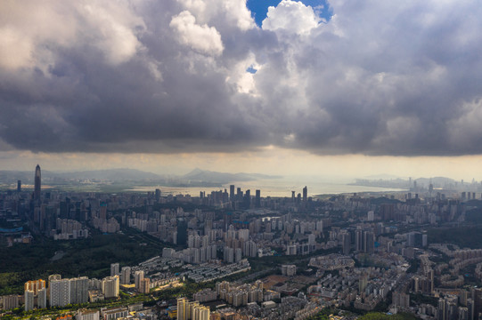 深圳南山鸟瞰