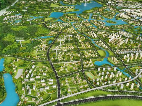 城市模型地图