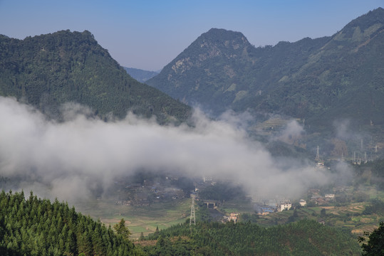 美丽雾景