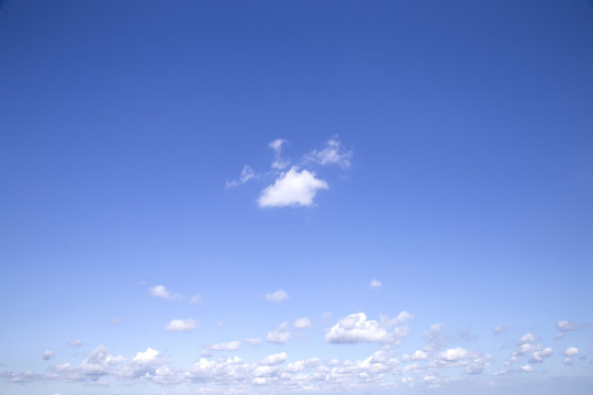蓝天白云天空云彩